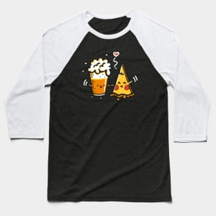 Beer and pizza Baseball T-Shirt